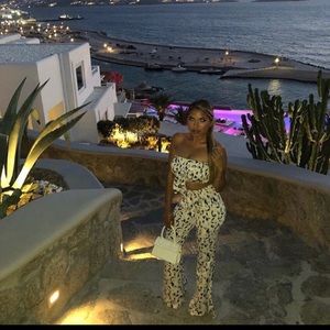 ASOS crop top and pants